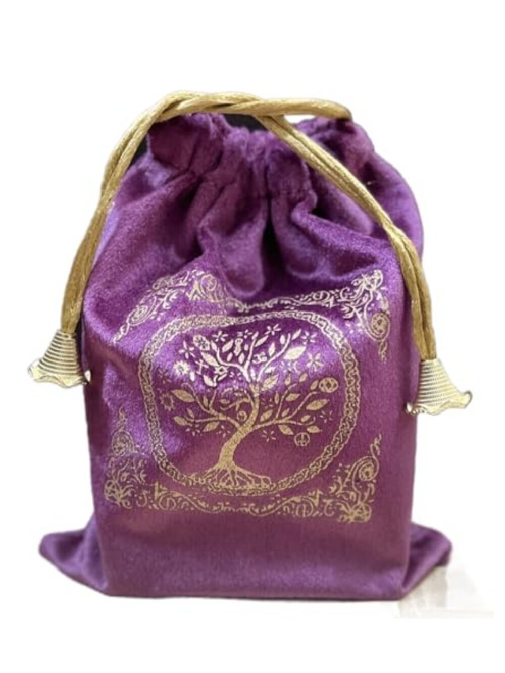 Soft Velvet Drawstring Pouch 6x9 Tarot Jewelry Crystal Bag